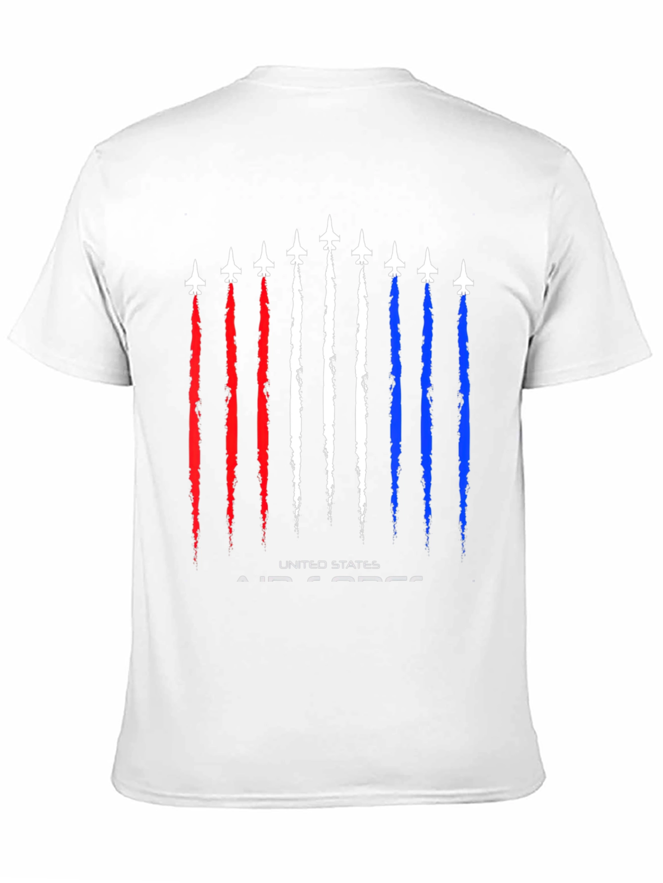 US Air Force Jet Stream Graphic T-Shirt