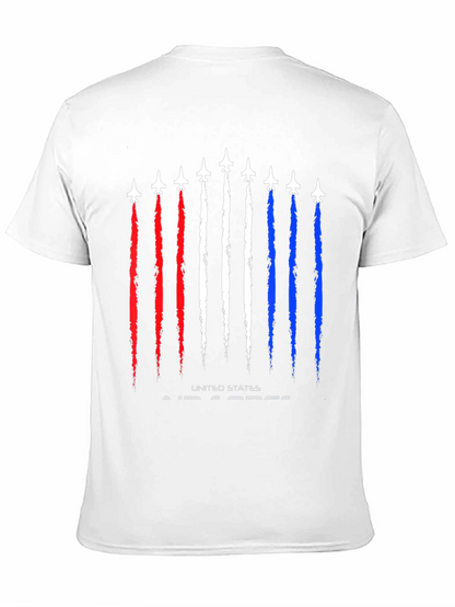 US Air Force Jet Stream Graphic T-Shirt