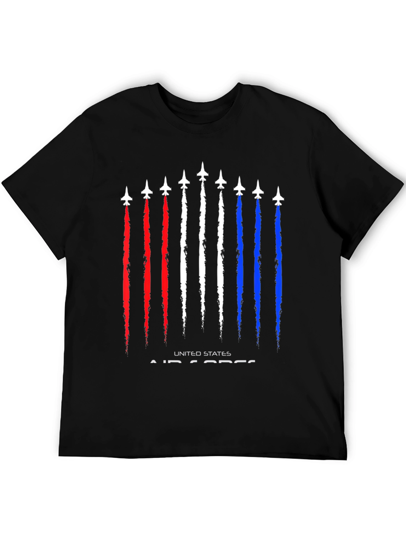 US Air Force Jet Stream Graphic T-Shirt