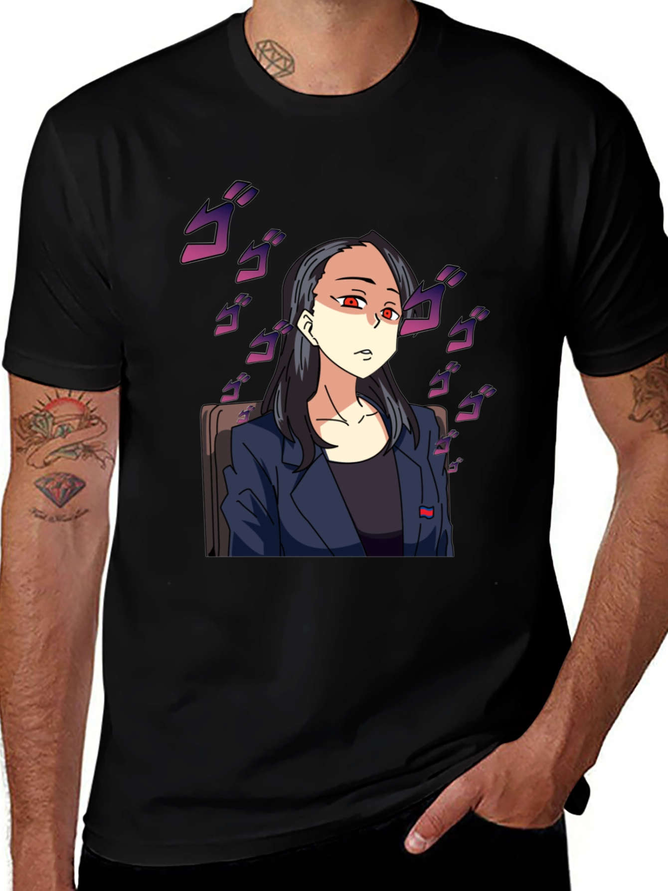 Anime Style T-Shirt - Unique Design