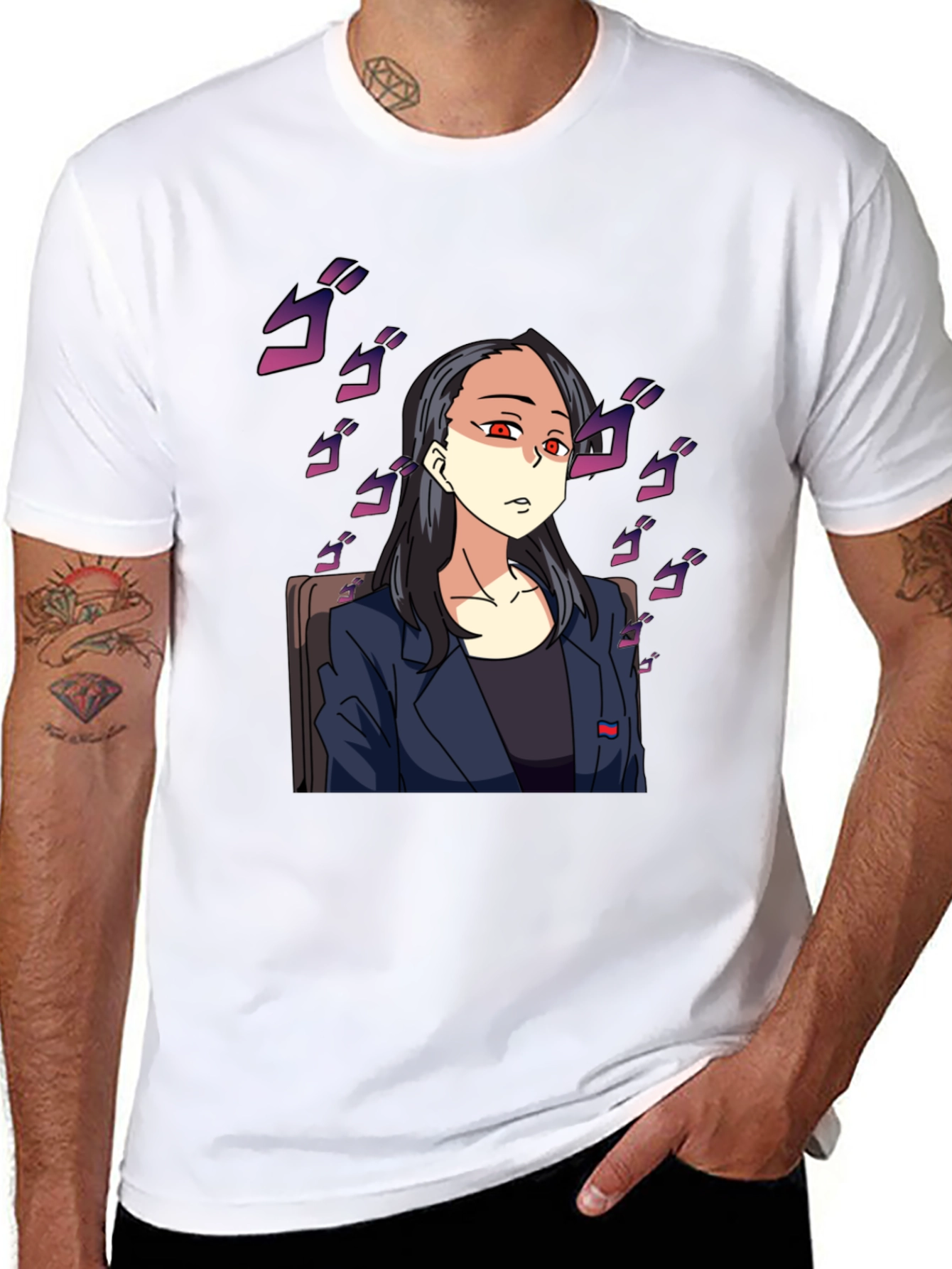 Anime Style T-Shirt - Unique Design