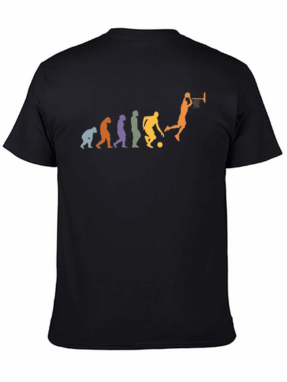 Evolution of Athlete Graphic T-Shirt