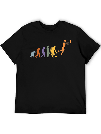 Evolution of Athlete Graphic T-Shirt