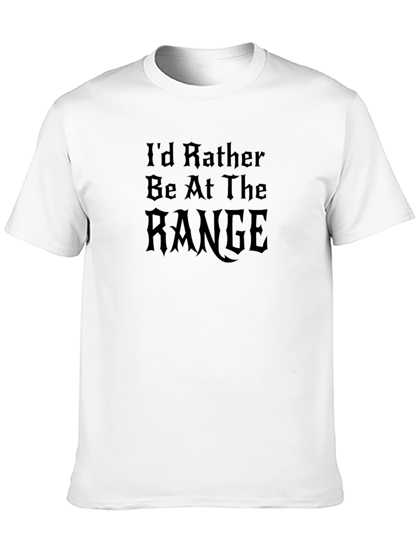 Id Rather Be At The Range Mens T-Shirt