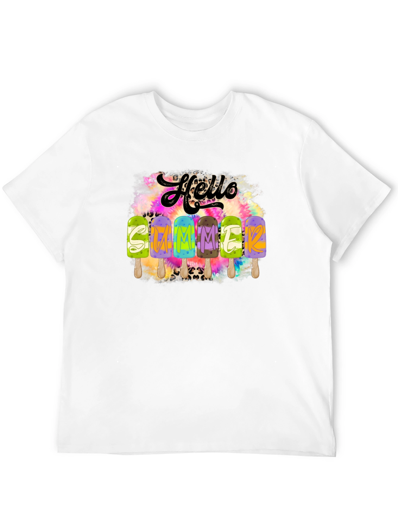 Hello Summer Popsicle Graphic Tee