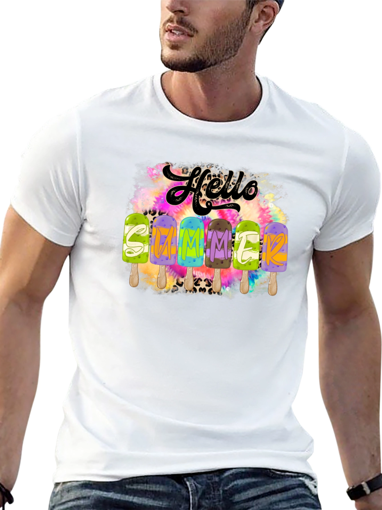 Hello Summer Popsicle Graphic Tee