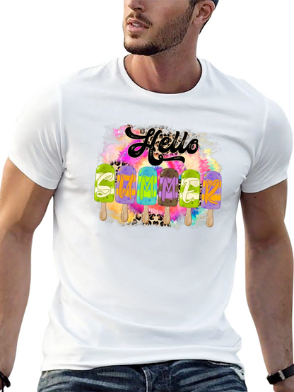 Hello Summer Popsicle Graphic Tee