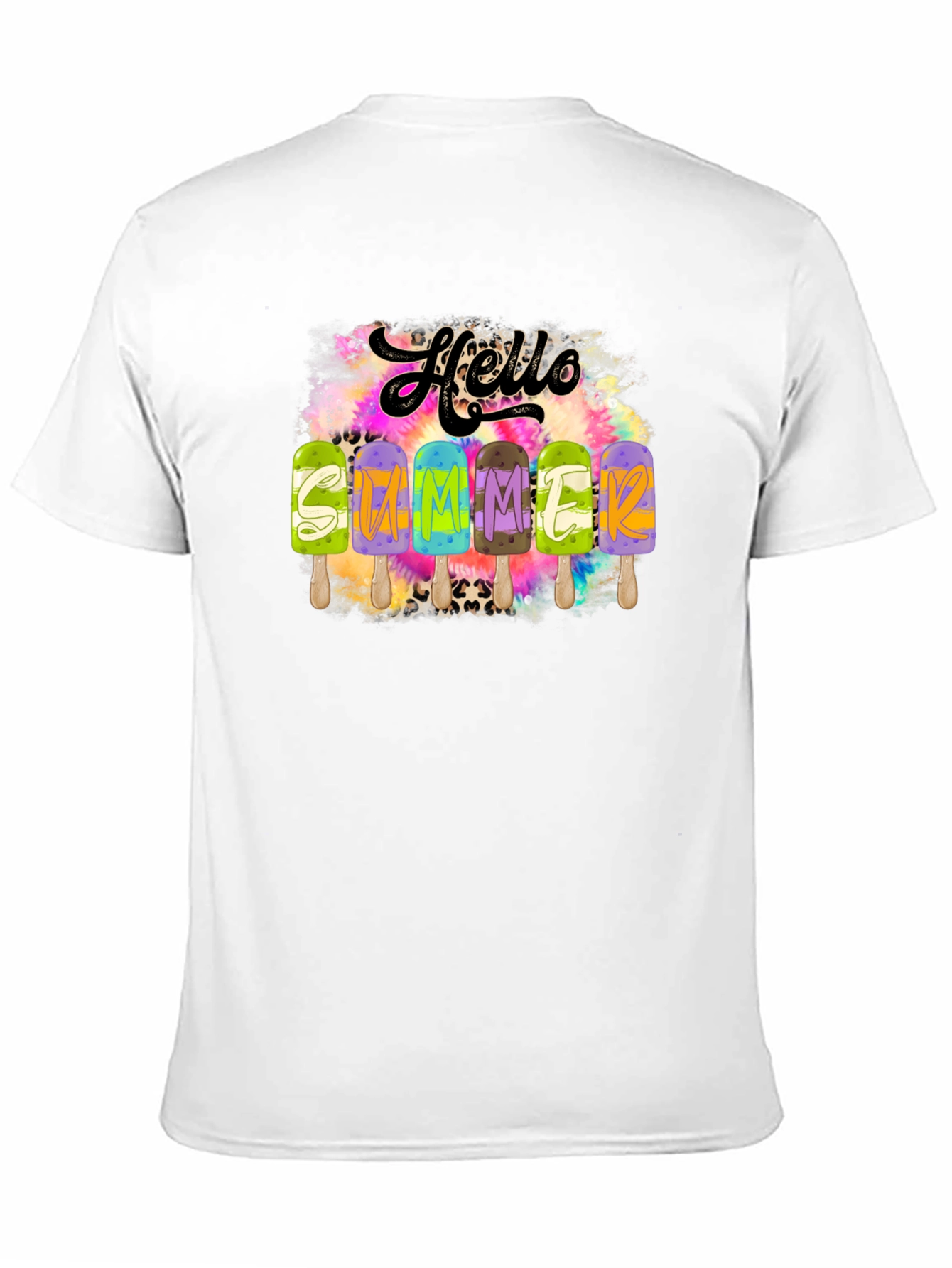 Hello Summer Popsicle Graphic Tee