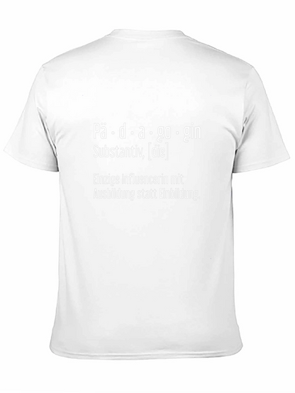 Pädagogin Definition Black T-Shirt