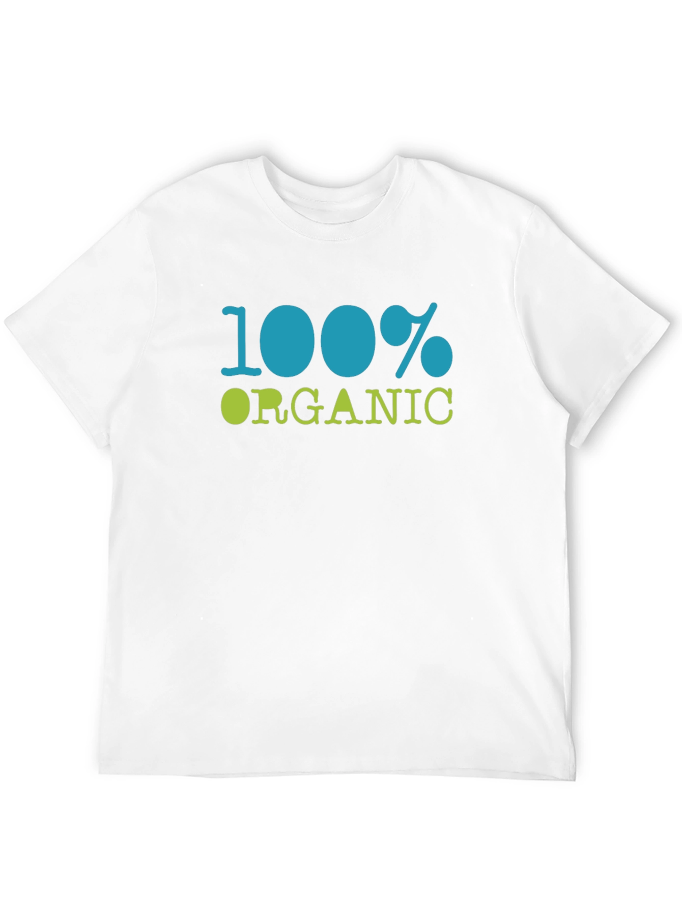 100% Organic Black Cotton T-Shirt