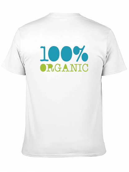 100% Organic Black Cotton T-Shirt