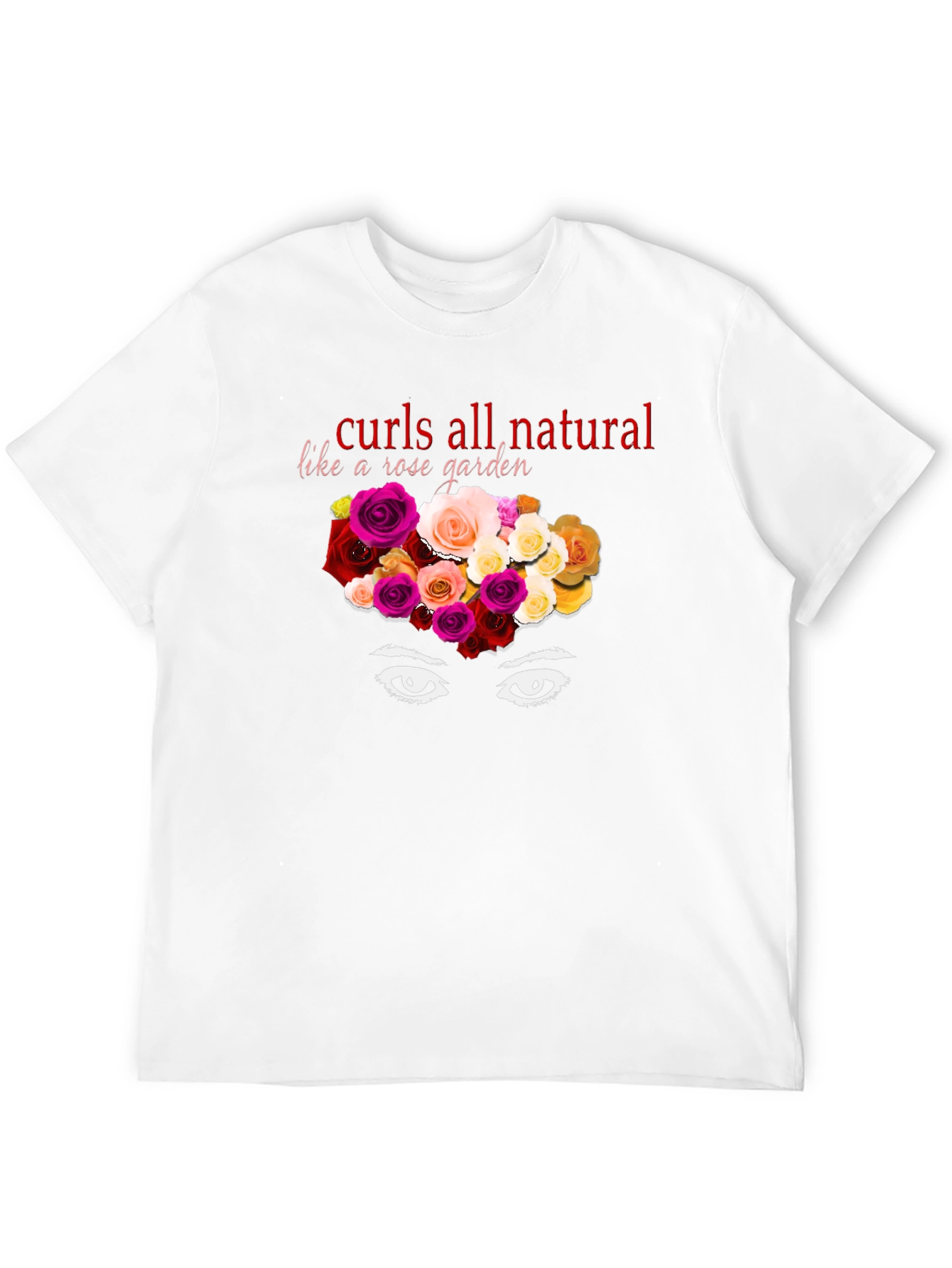 Curls All Natural Rose Garden Graphic Tee