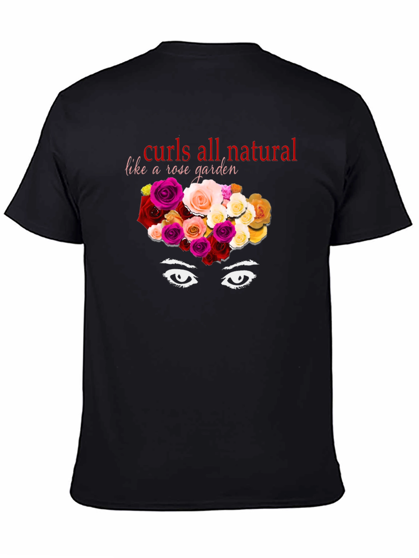 Curls All Natural Rose Garden Graphic Tee