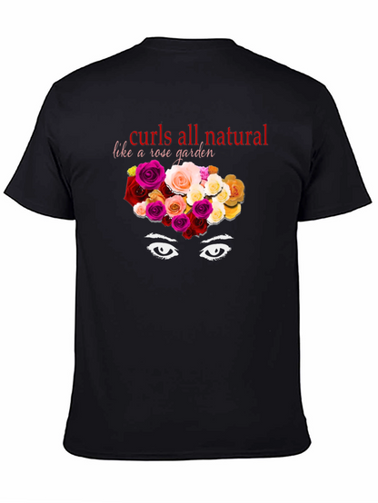 Curls All Natural Rose Garden Graphic Tee