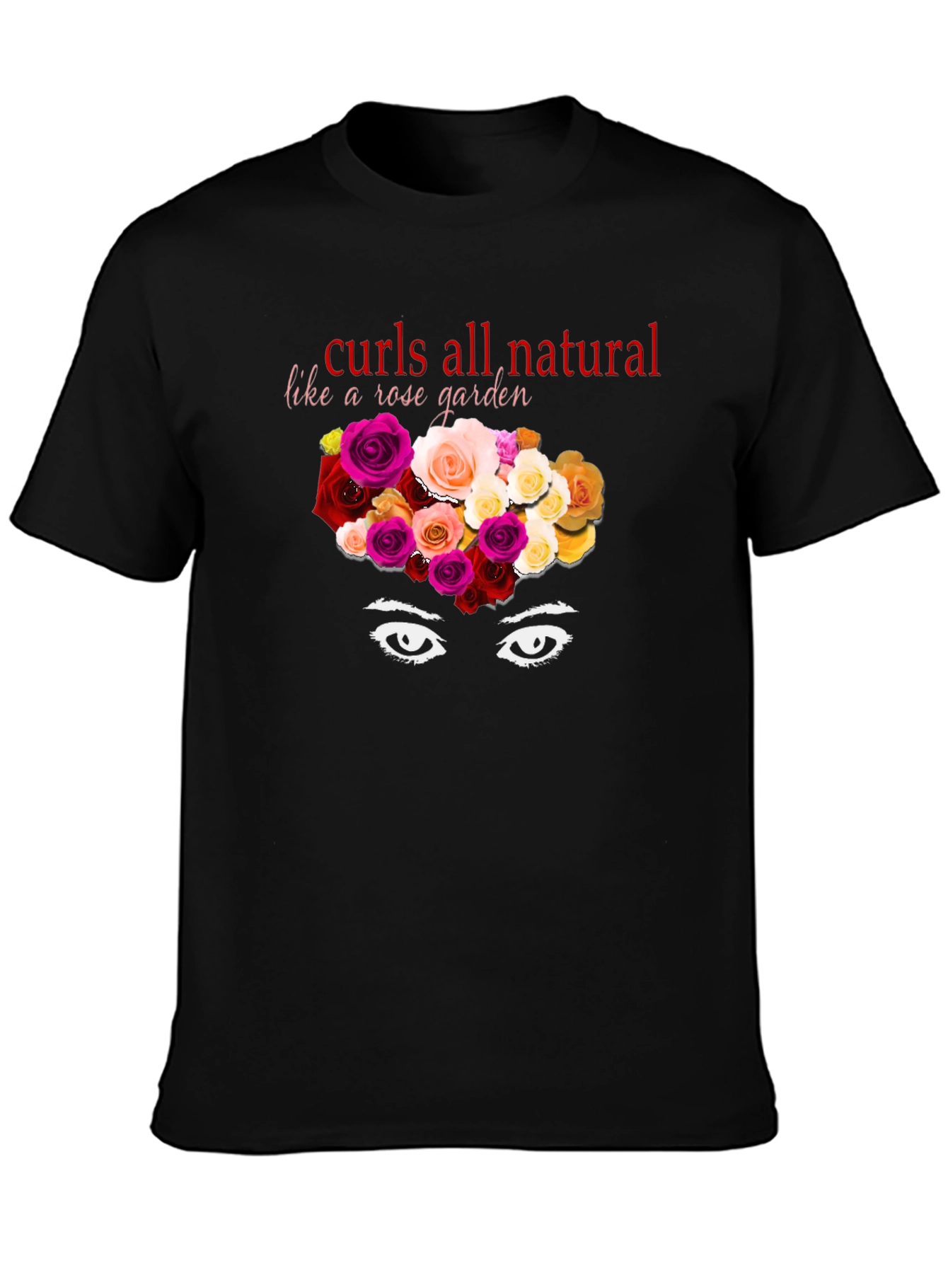 Curls All Natural Rose Garden Graphic Tee