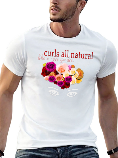 Curls All Natural Rose Garden Graphic Tee