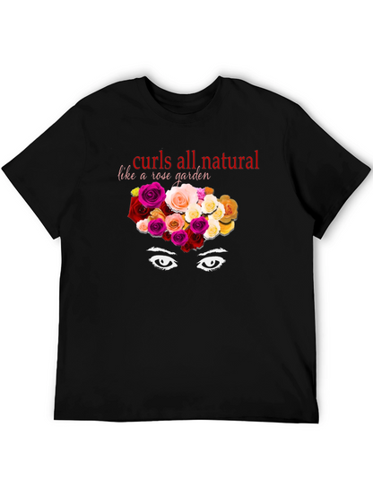Curls All Natural Rose Garden Graphic Tee