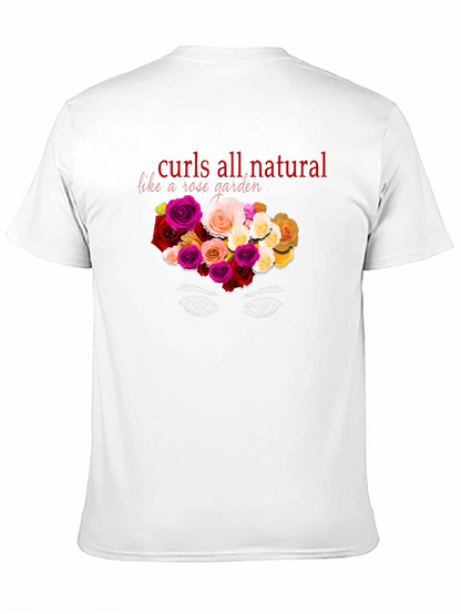 Curls All Natural Rose Garden Graphic Tee