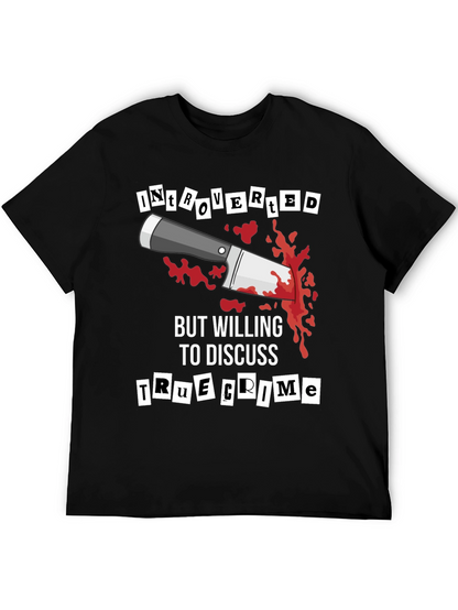Introverted True Crime Graphic Tee