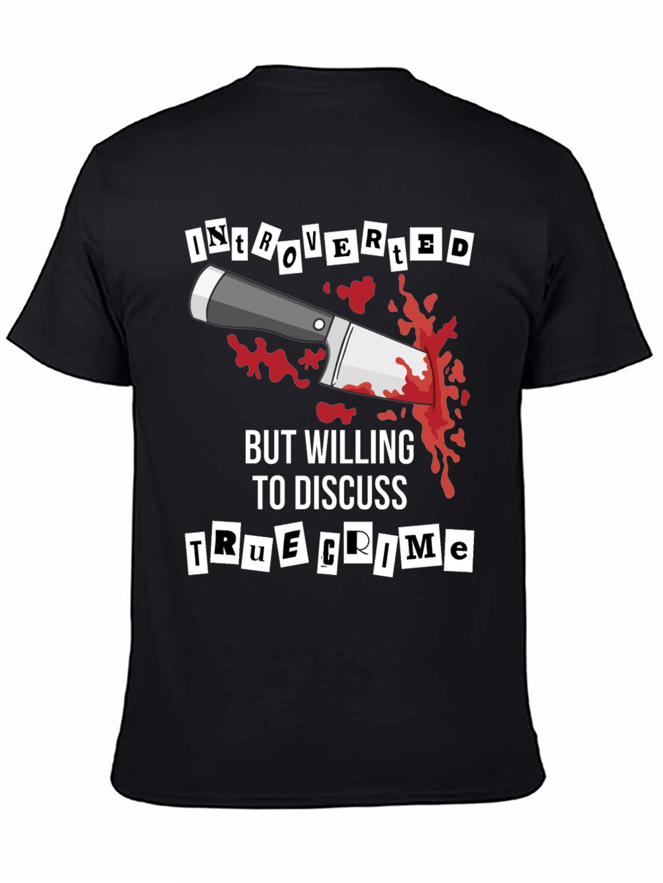 Introverted True Crime Graphic Tee