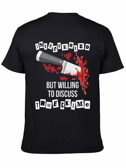 Introverted True Crime Graphic Tee