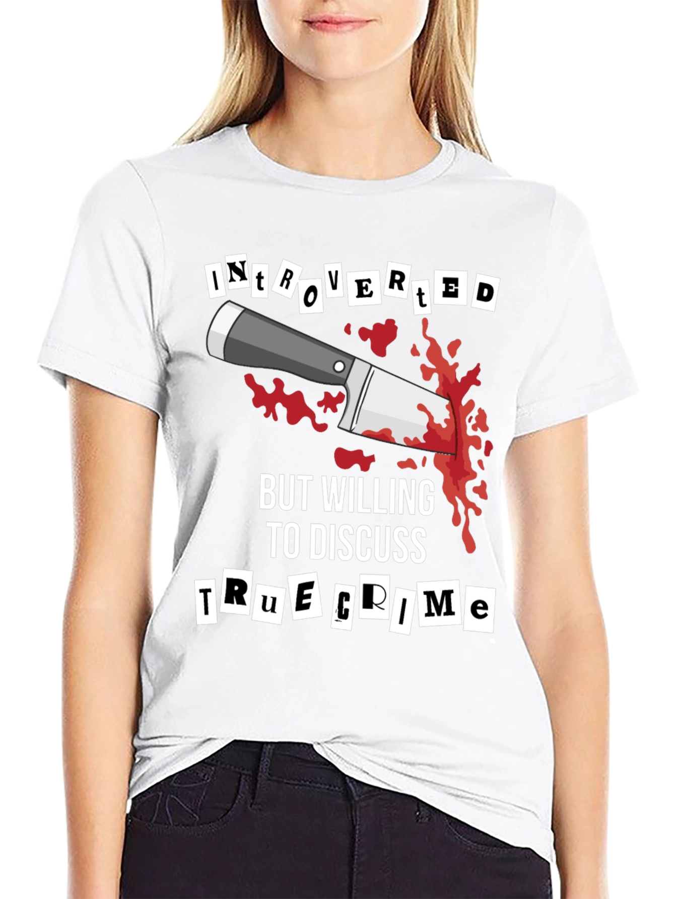 Introverted True Crime Graphic Tee