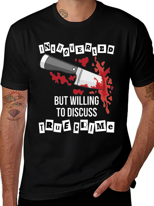 Introverted True Crime Graphic Tee