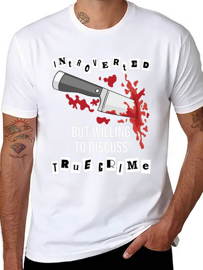 Introverted True Crime Graphic Tee