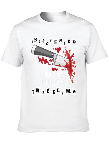 Introverted True Crime Graphic Tee