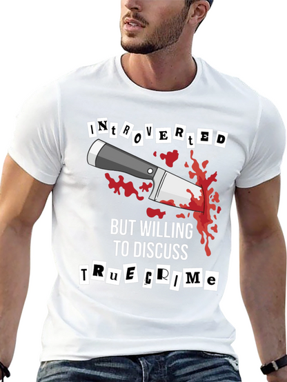 Introverted True Crime Graphic Tee