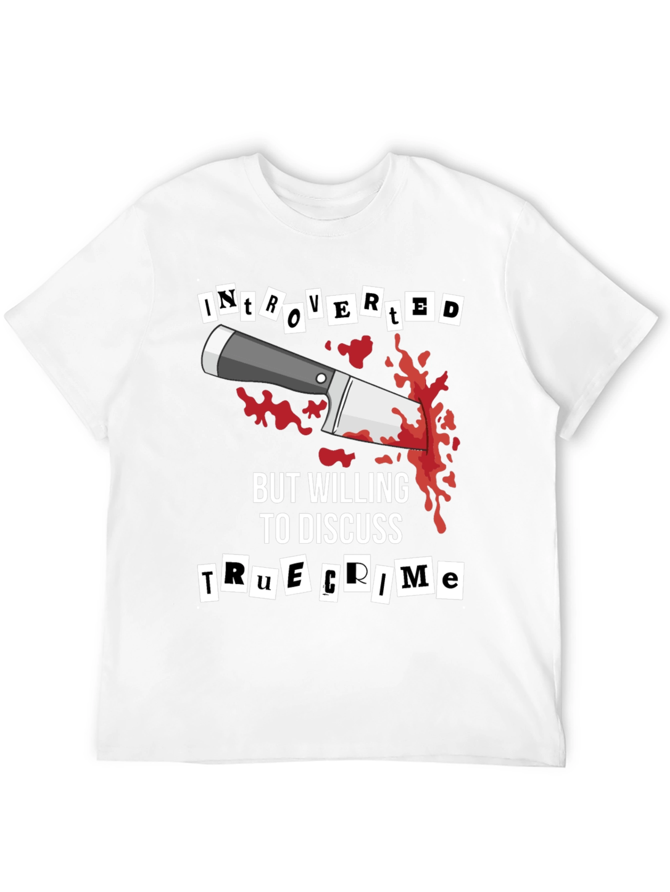Introverted True Crime Graphic Tee