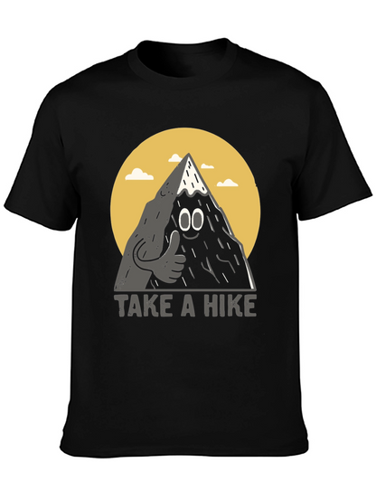 Humorous Take a Hike Graphic Tee