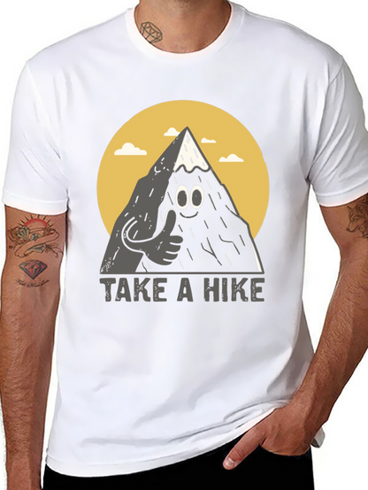 Humorous Take a Hike Graphic Tee