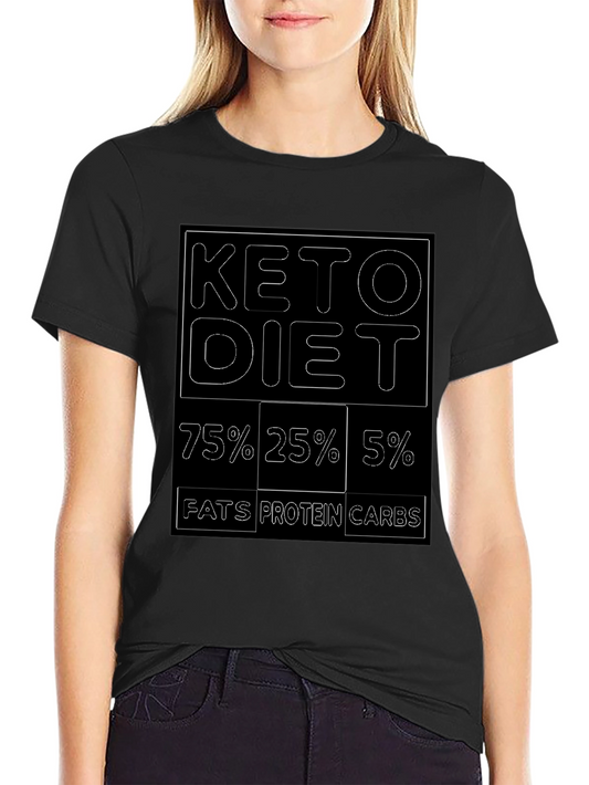 Keto Diet T-Shirt - Fats Protein Carbs