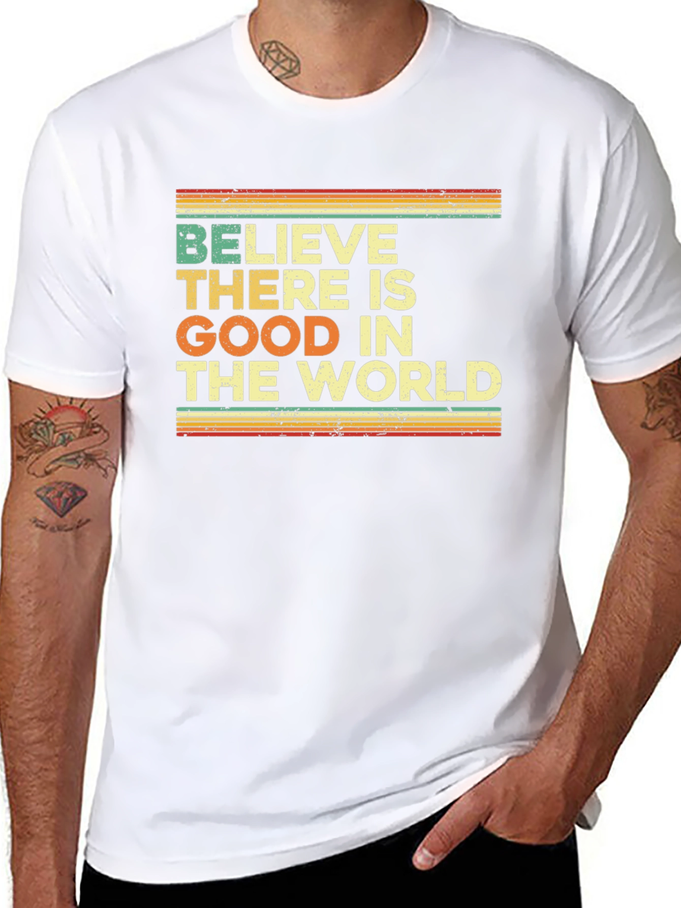 Believe There Is Good T-Shirt - Retro Design