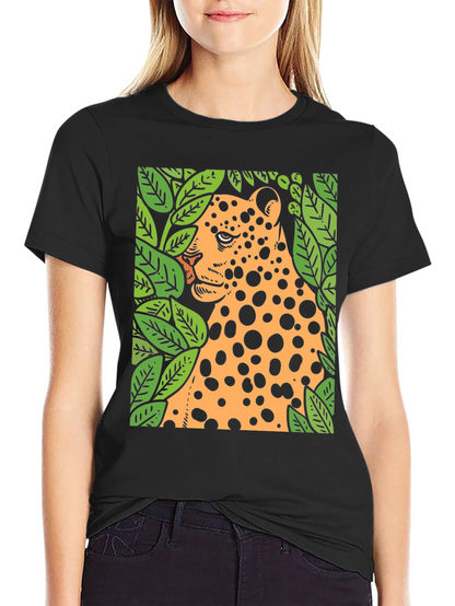 Leopard Print T-Shirt - Urban Style
