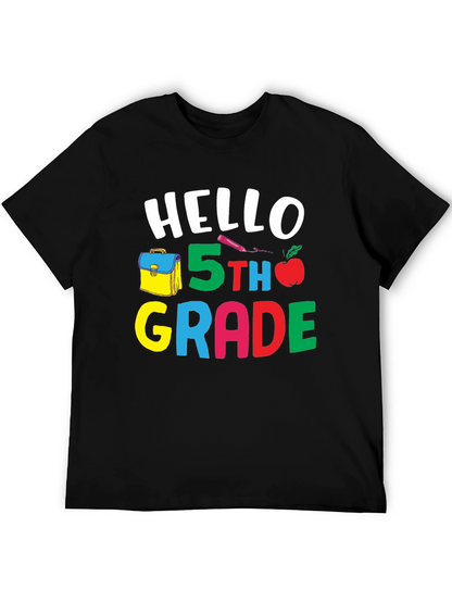 Hello 5th Grade T-Shirt Back to School