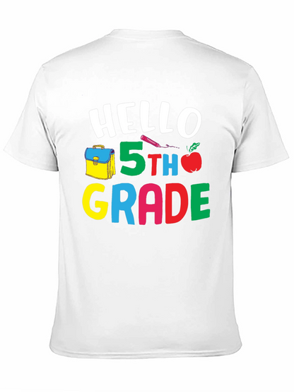 Hello 5th Grade T-Shirt Back to School