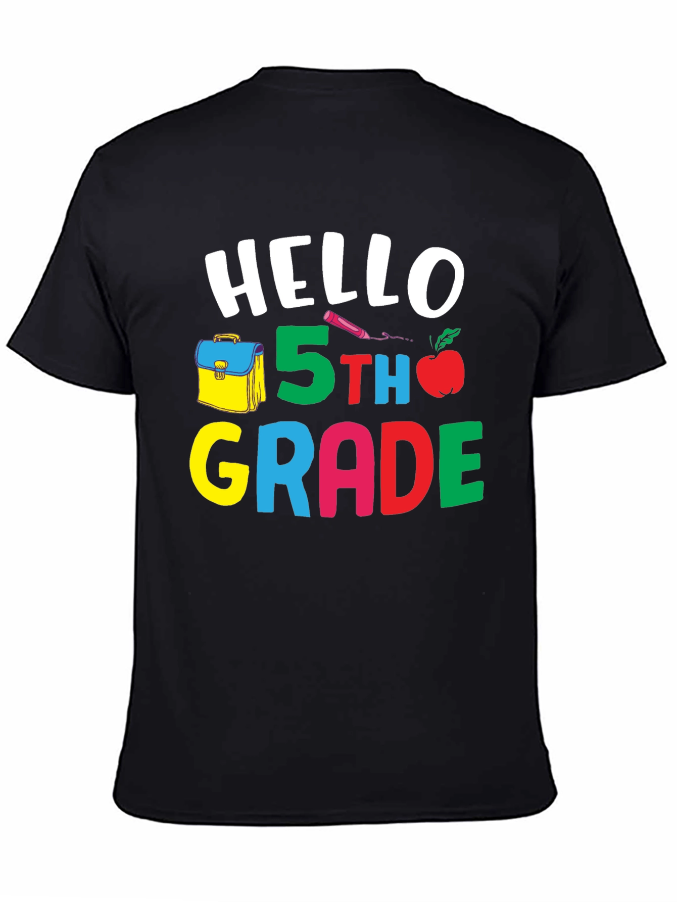 Hello 5th Grade T-Shirt Back to School