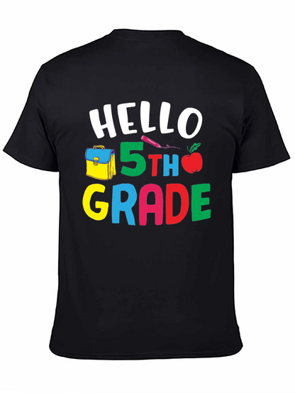 Hello 5th Grade T-Shirt Back to School