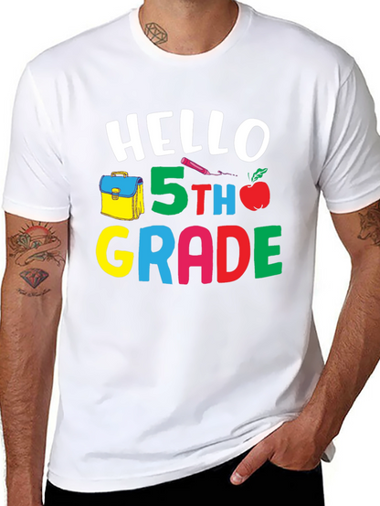 Hello 5th Grade T-Shirt Back to School