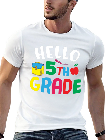 Hello 5th Grade T-Shirt Back to School