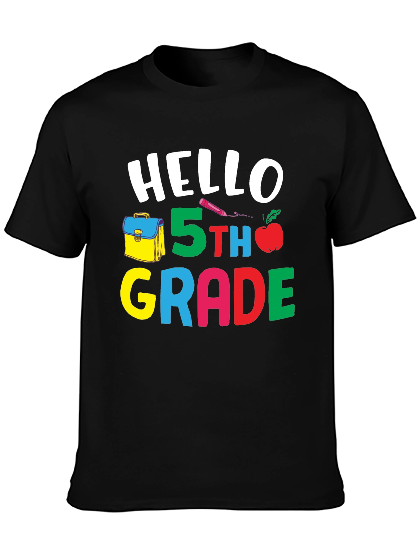 Hello 5th Grade T-Shirt Back to School