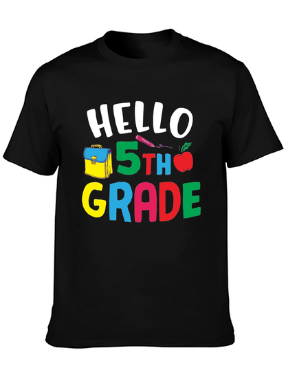 Hello 5th Grade T-Shirt Back to School