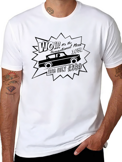 Sensational New 105E Car Graphic T-Shirt