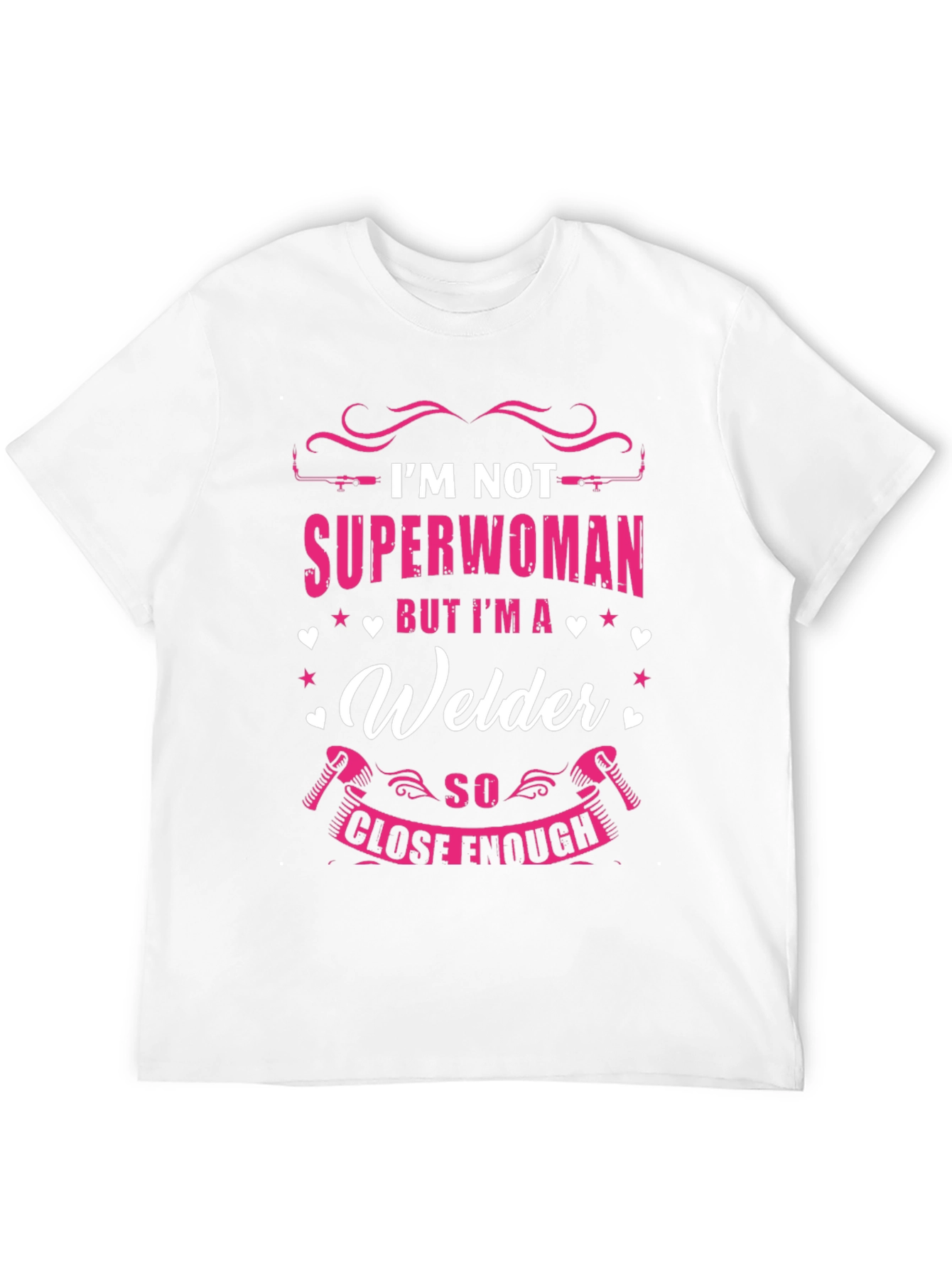 Welder Superwoman Graphic Tee