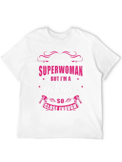 Welder Superwoman Graphic Tee