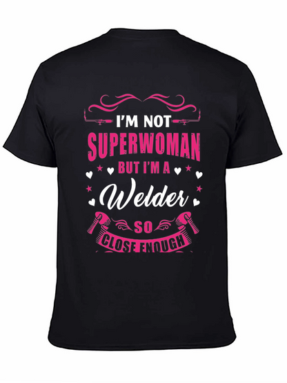Welder Superwoman Graphic Tee
