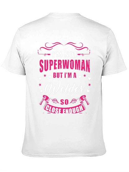 Welder Superwoman Graphic Tee