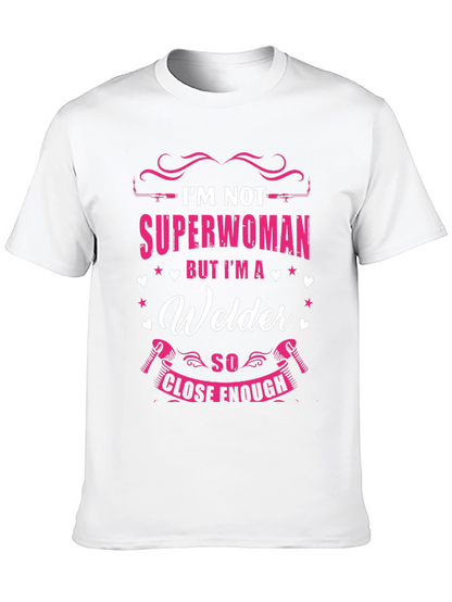 Welder Superwoman Graphic Tee